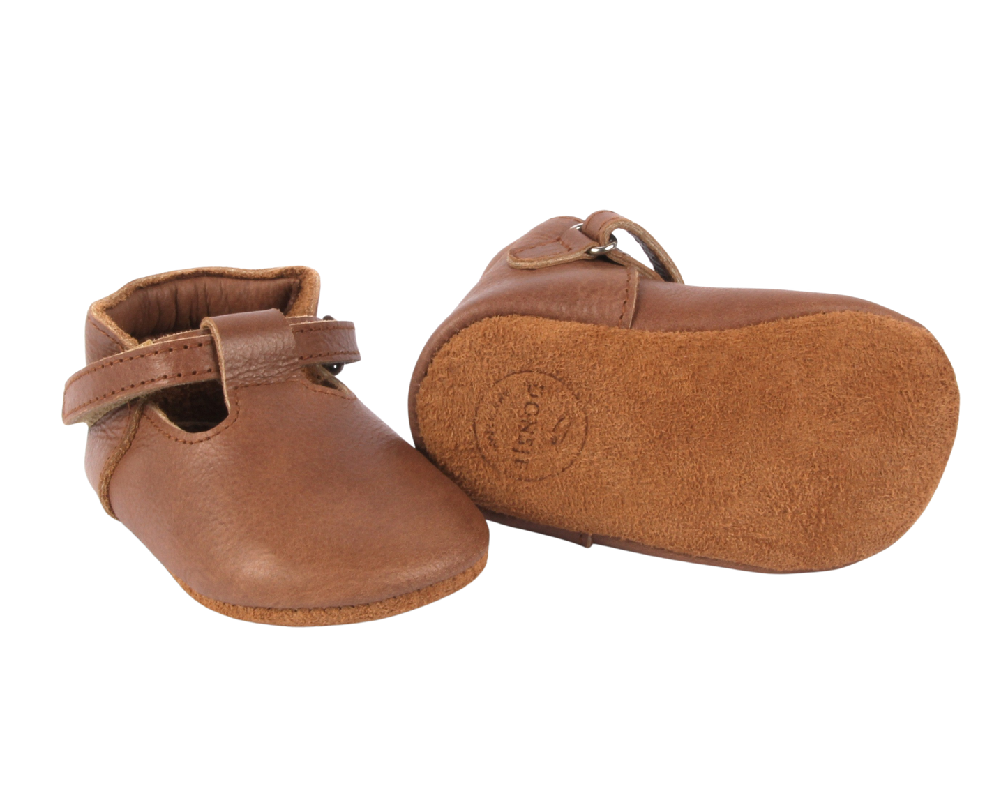 Donsje Babyschuhe Elia Cognac Classic Leather