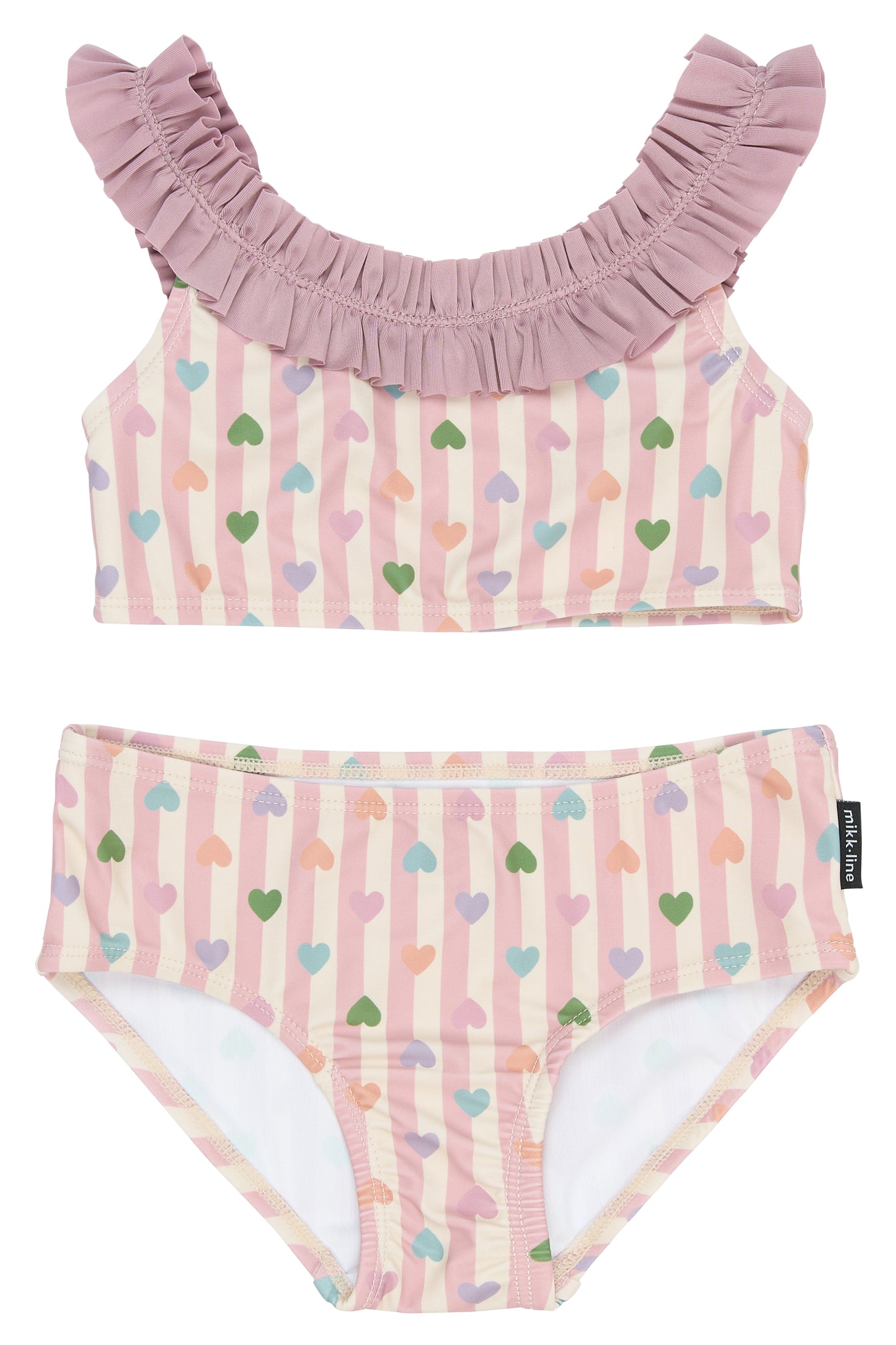 Mikk-Line UV-BIkini Heart AOP