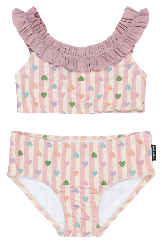 Mikk-Line UV-BIkini Heart AOP