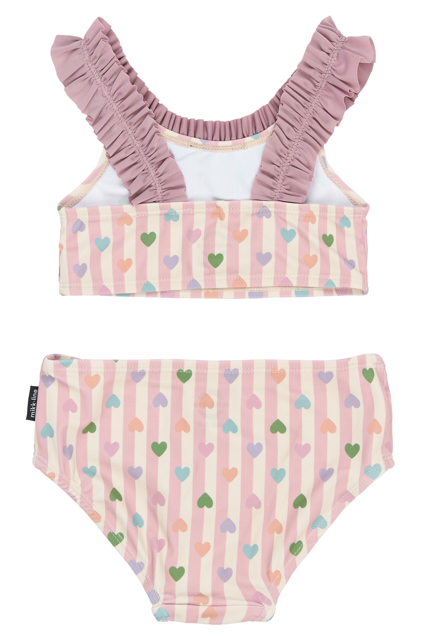 Mikk-Line UV-BIkini Heart AOP
