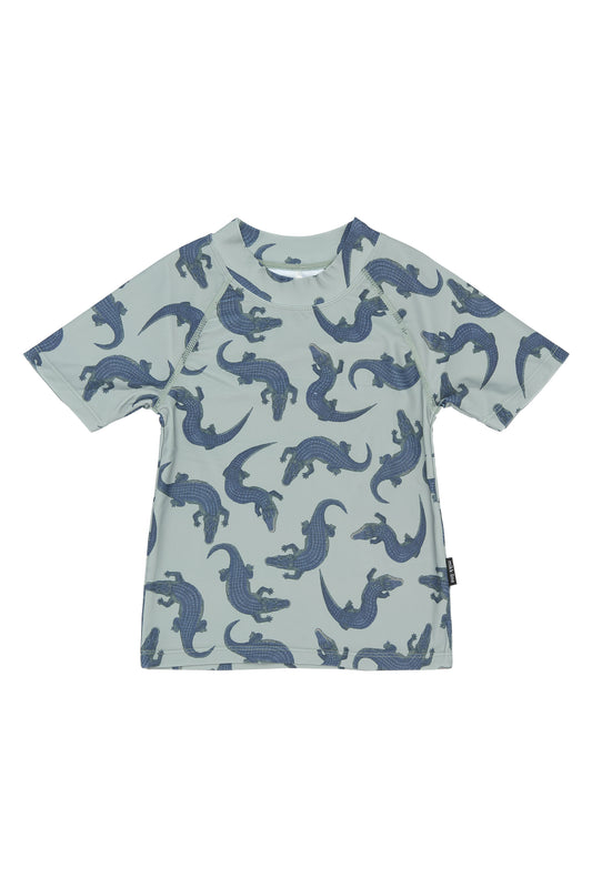 Mikk-Line UV-Badeshirt Croco AOP