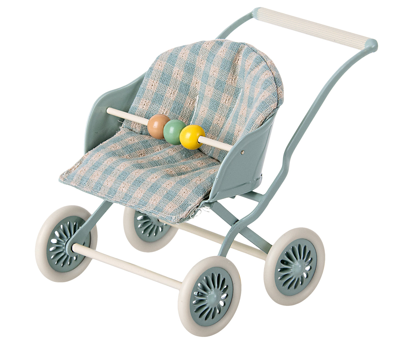 Maileg Kinderwagen, Babymäuse - Minze