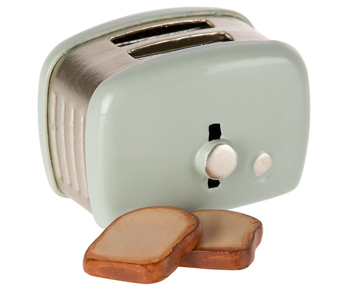 Maileg Miniatur Toaster & Brot Mint