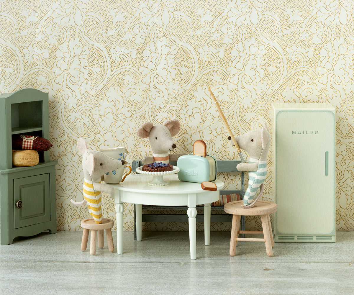 Maileg Miniatur Toaster & Brot Mint