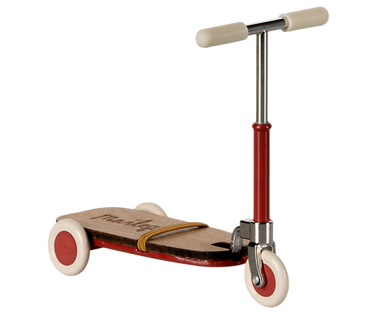 Maileg Kick Board, Maus - Red