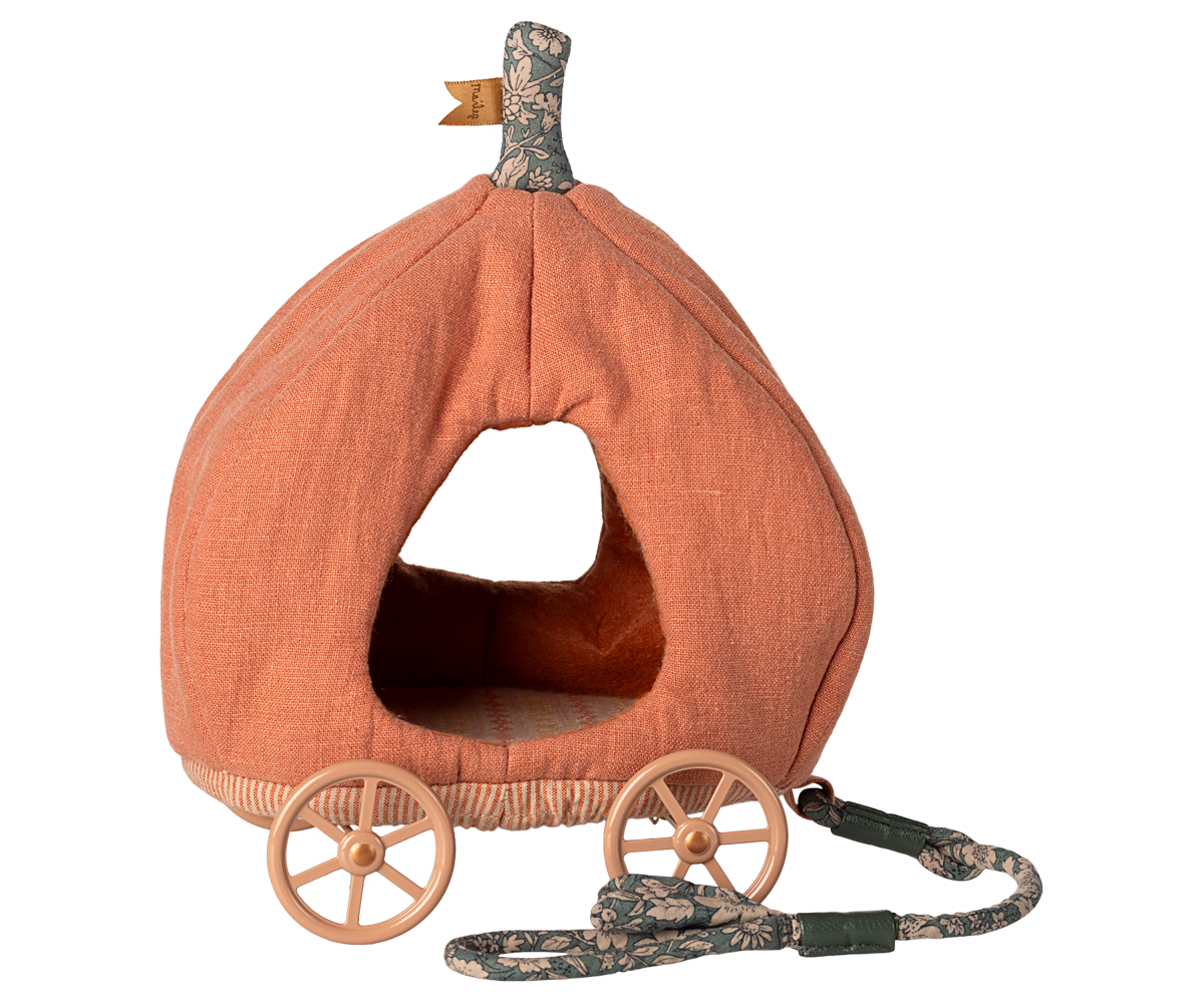 Maileg Kürbiswagen, Maus