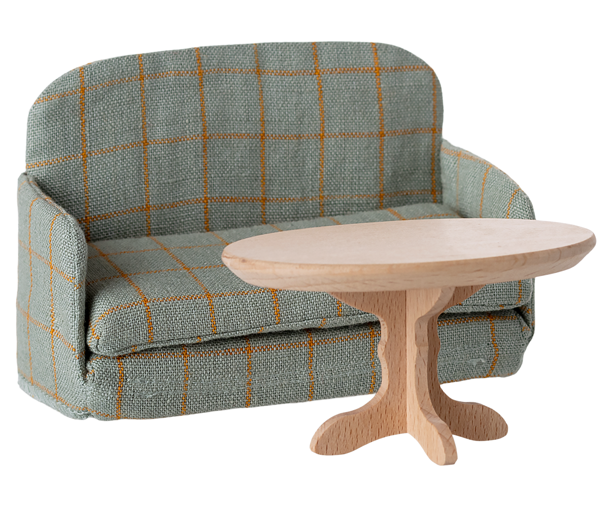 Maileg Bettsofa, Maus - Checker