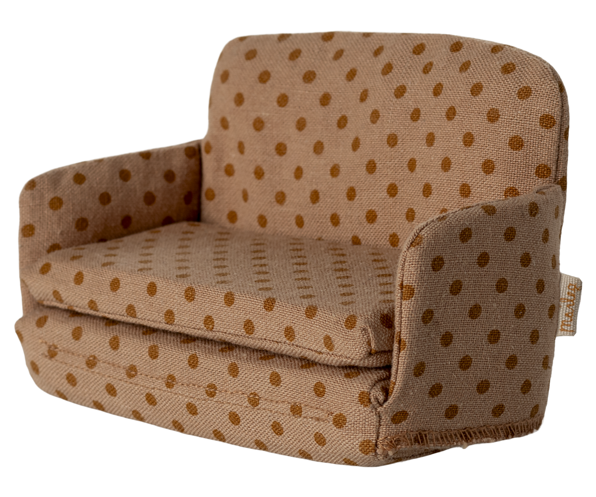 Maileg Bettsofa, Maus - Dots