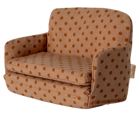 Maileg Bettsofa, Maus - Dots
