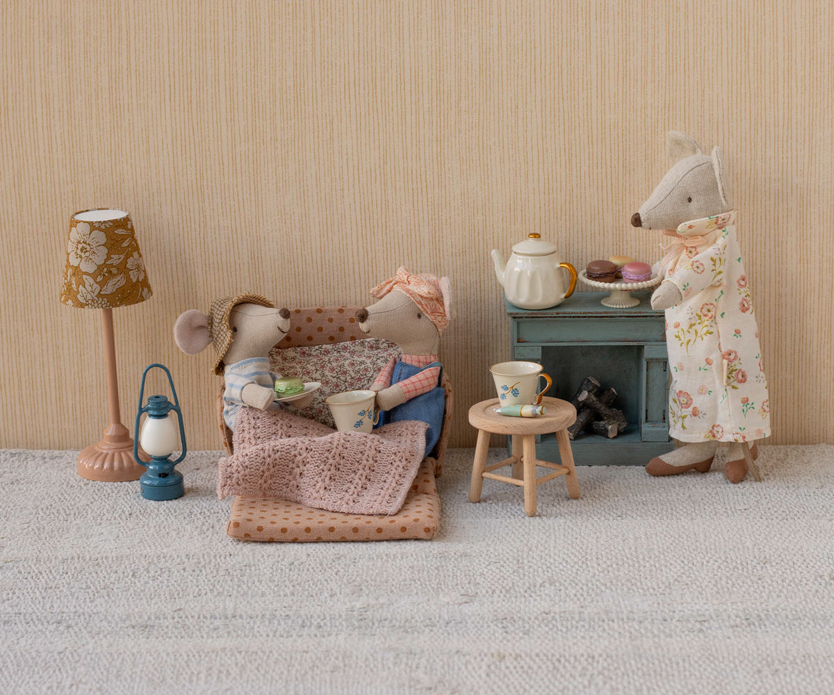 Maileg Bettsofa, Maus - Dots