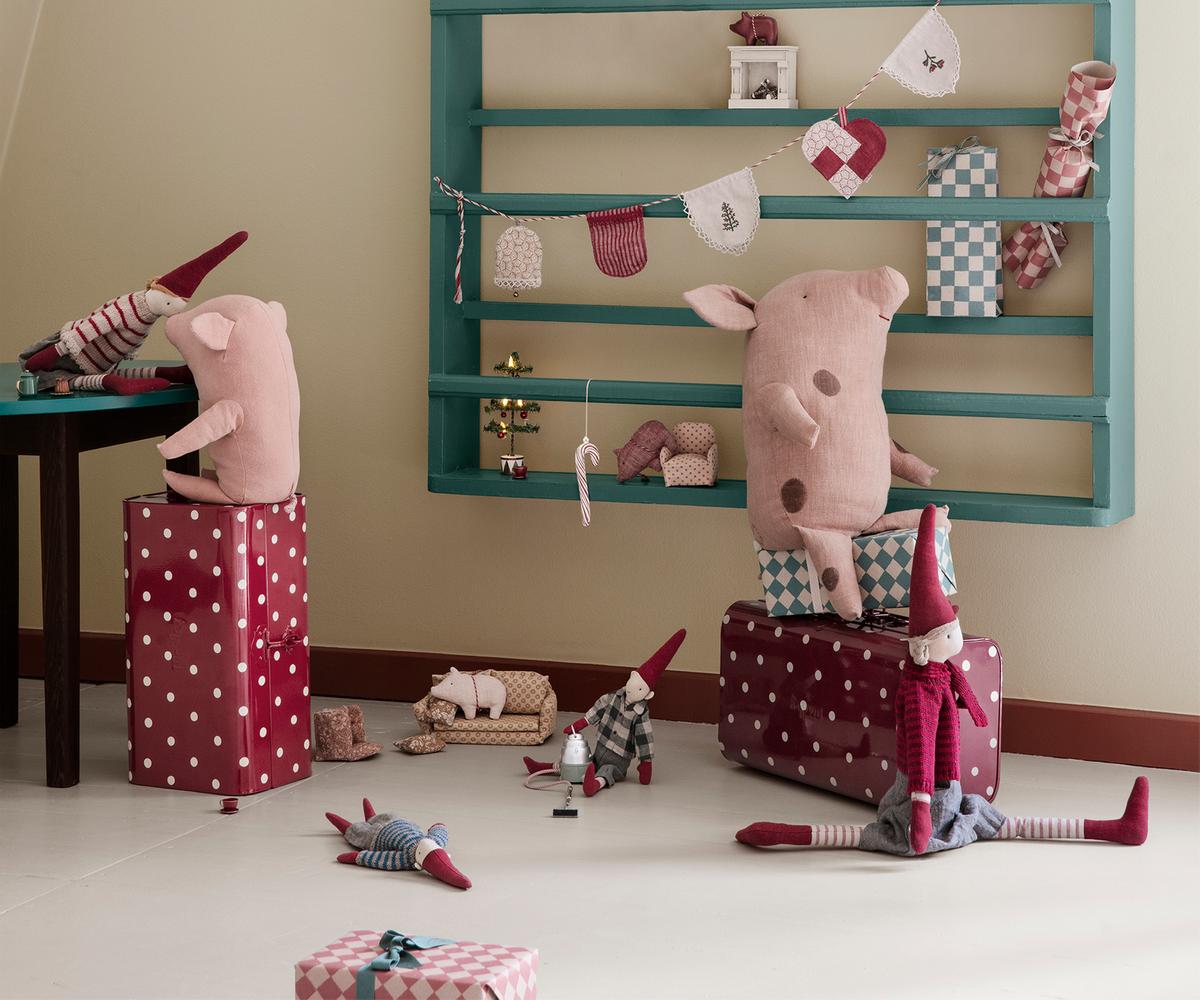 Maileg Bettsofa, Maus - Ocker