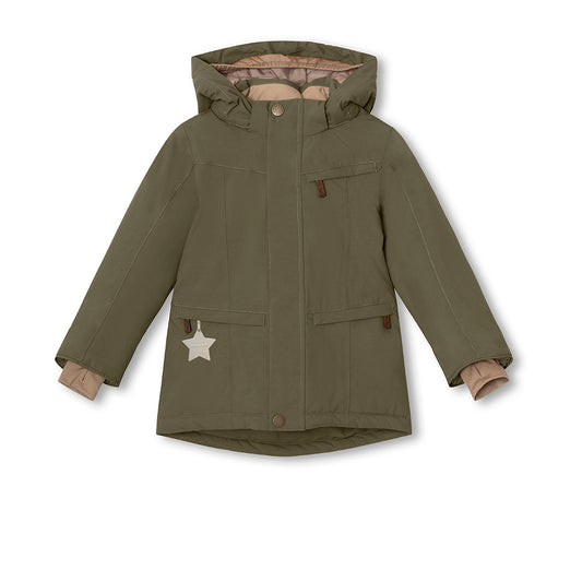 Miniature Matvestyn Winterjacke Olive Nights