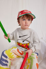 Lade das Bild in den Galerie-Viewer, Bobo Choses Baby Play the Drum Sweatshirt Beige
