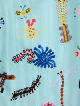 Lade das Bild in den Galerie-Viewer, Bobo Choses Baby Funny Insects All Over Swim Overall Aqua Blue
