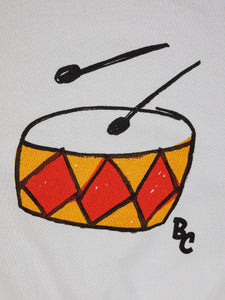 Bobo Choses Play the Drum Sweatshirt Beige
