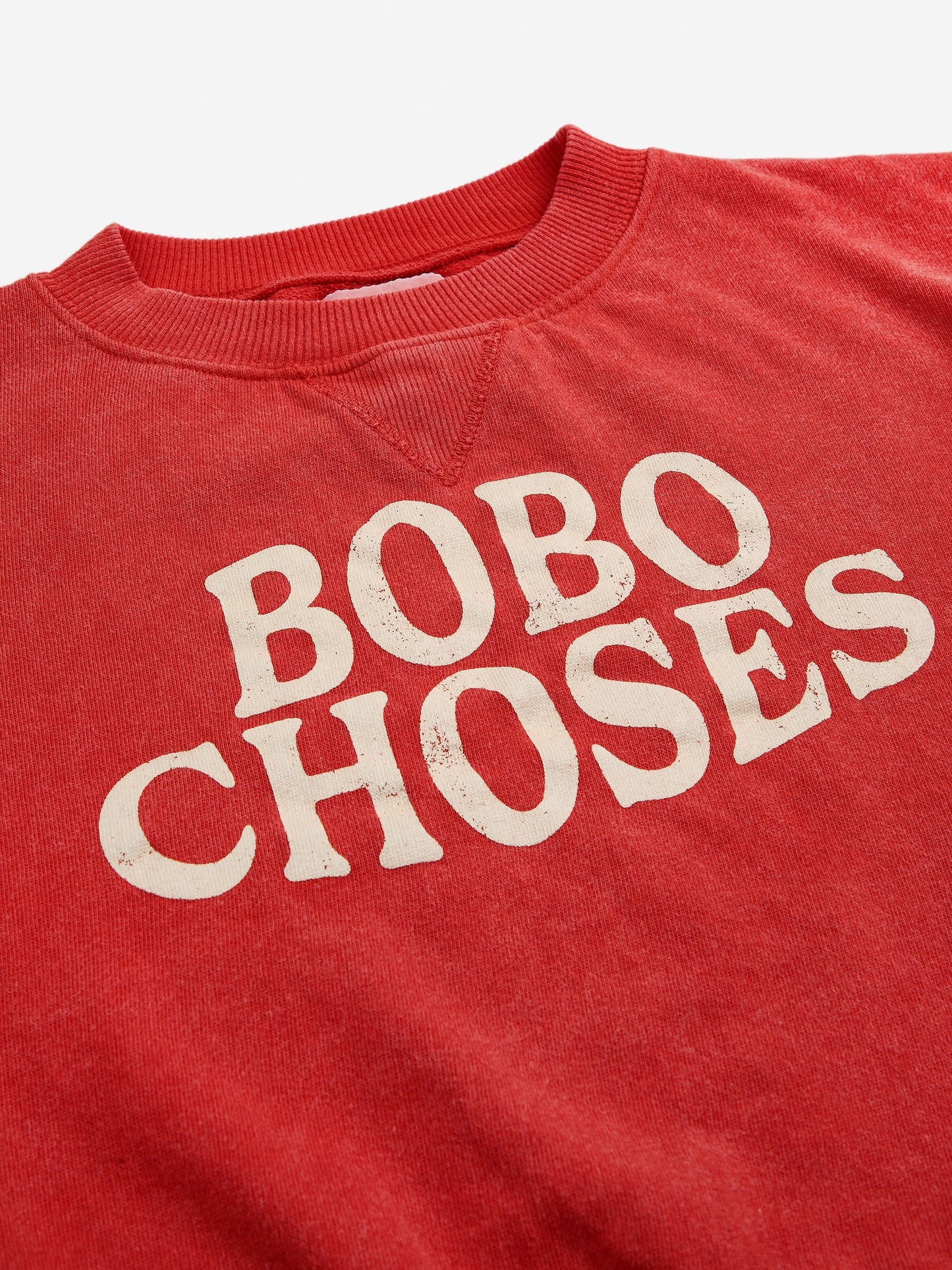 Bobo Choses Stripes Sweatshirt Red