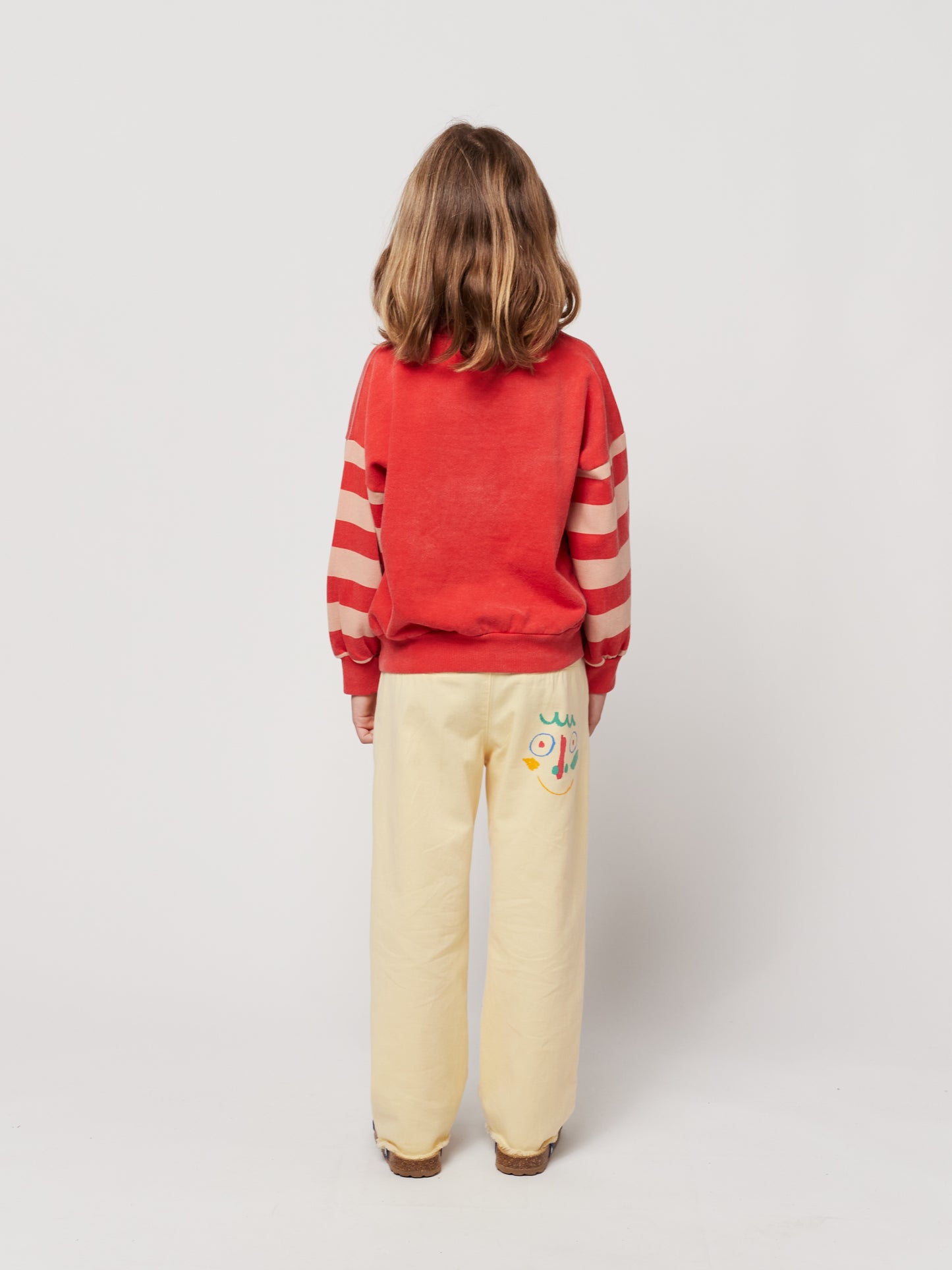 Bobo Choses Stripes Sweatshirt Red