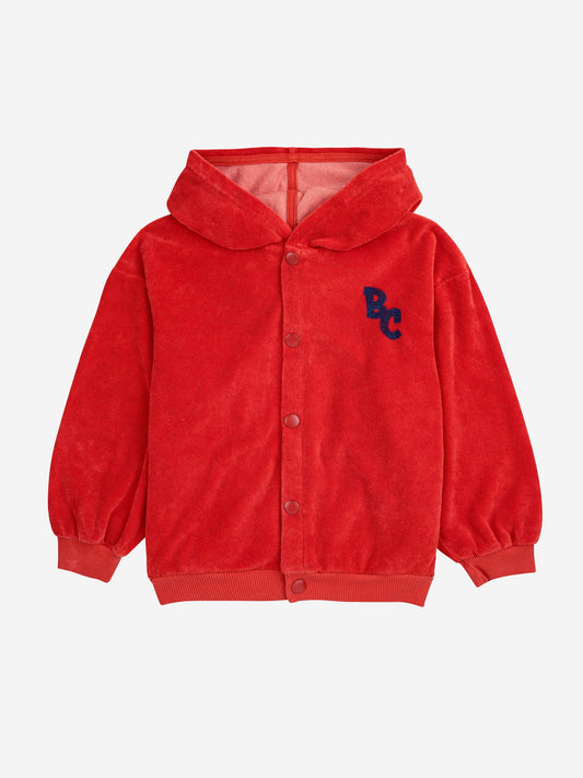 Bobo Choses BC Terry Buttoned Sweatshirt Red