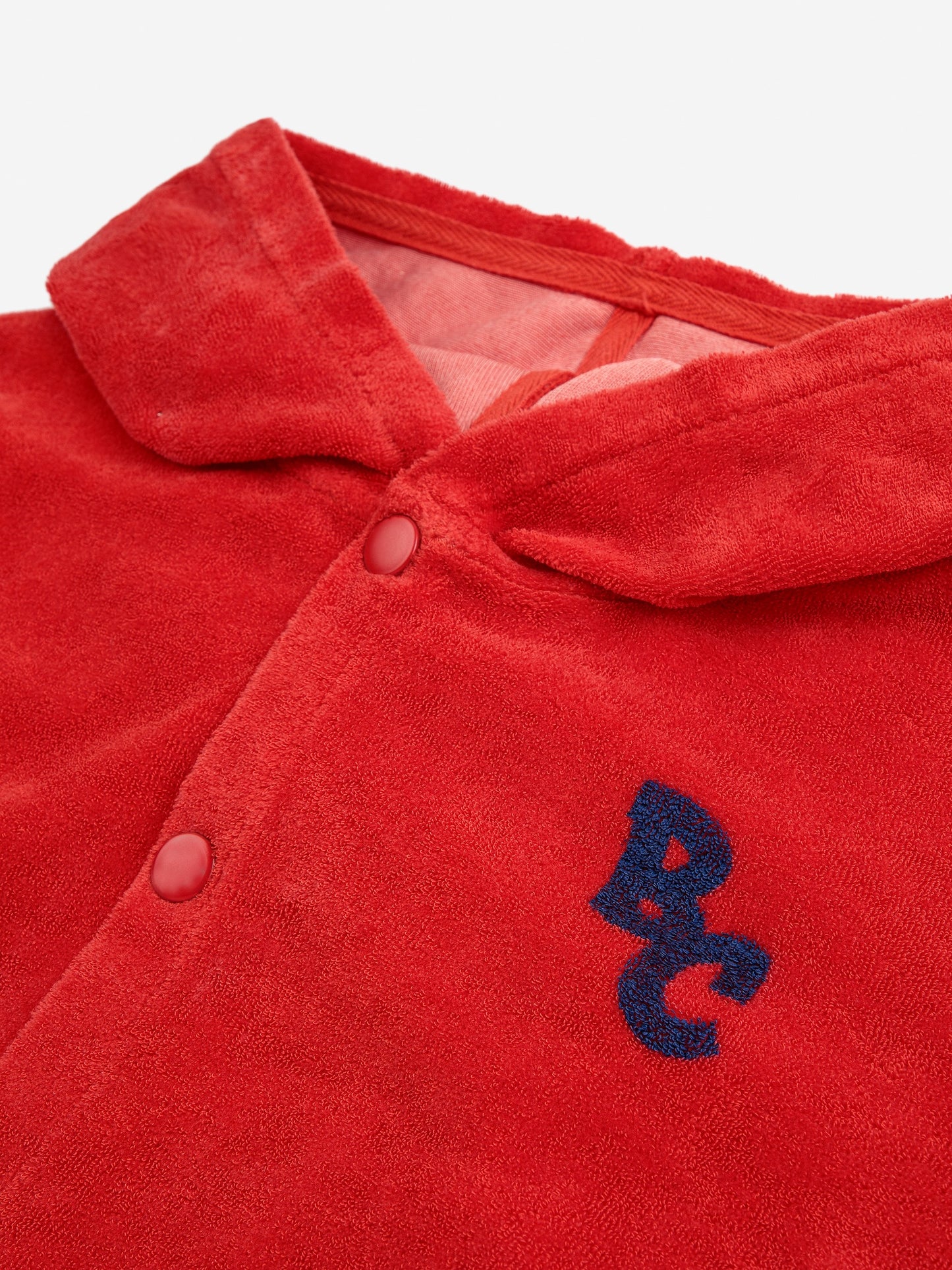 Bobo Choses BC Terry Buttoned Sweatshirt Red