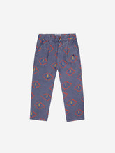 Lade das Bild in den Galerie-Viewer, Bobo Choses Masks All Over Chino Hose Prussian Blue
