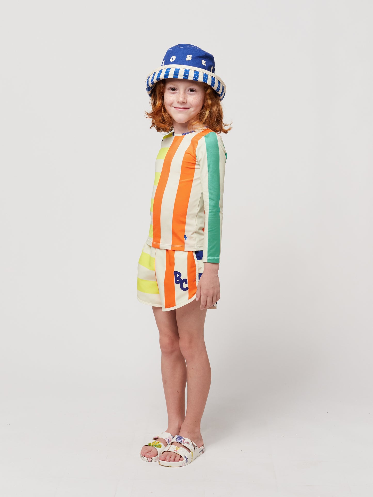 Bobo Choses Multicolor Stripes Badeshorts