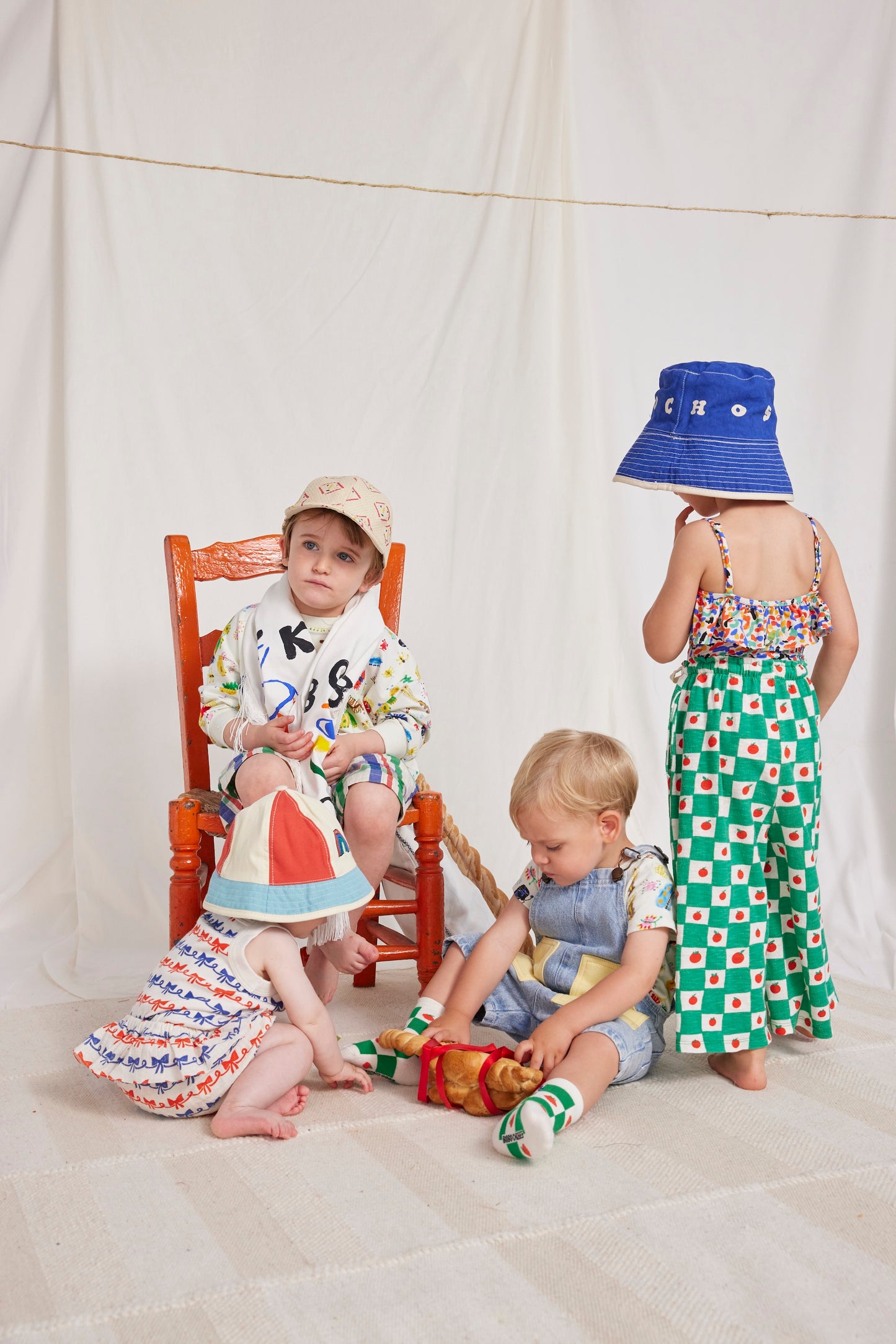 Bobo Choses Baby Rainbow Multicolor Sonnenhut