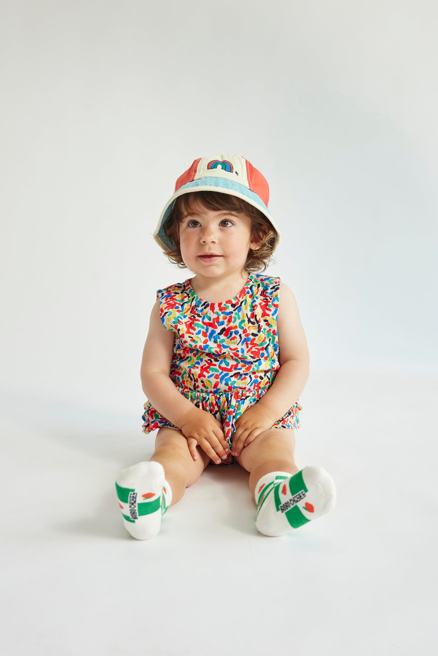 Bobo Choses Baby Rainbow Multicolor Sonnenhut