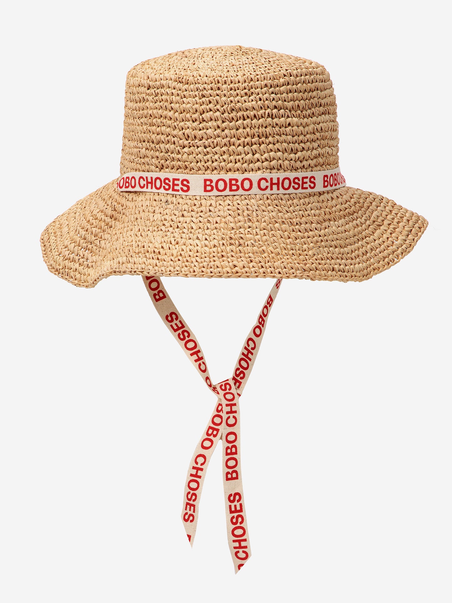 Bobo Choses Raffia Sonnenhut Light Brown