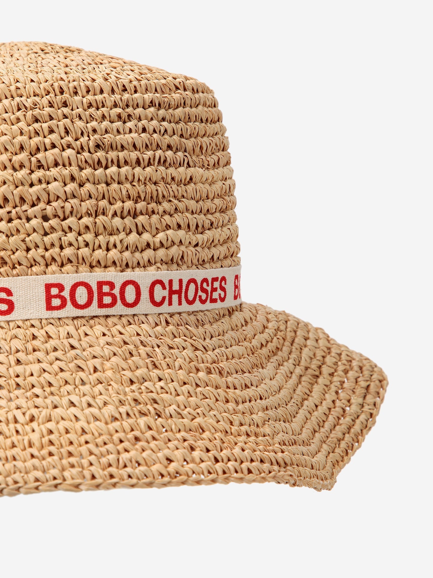 Bobo Choses Raffia Sonnenhut Light Brown