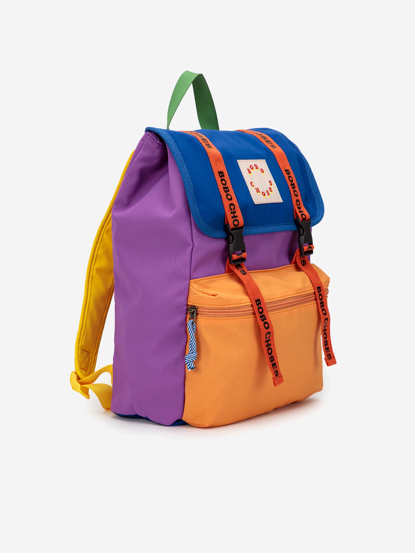 Bobo Choses Color Block Rucksack Purple