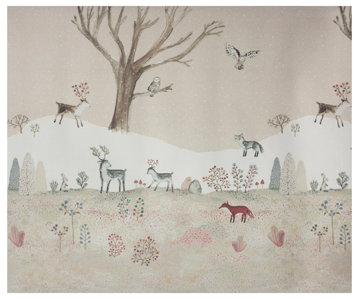 Maileg Geschenkpapier Winter Wonderland 10m