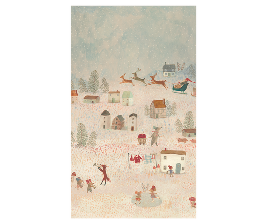 Maileg Geschenkpapier Santa is Coming