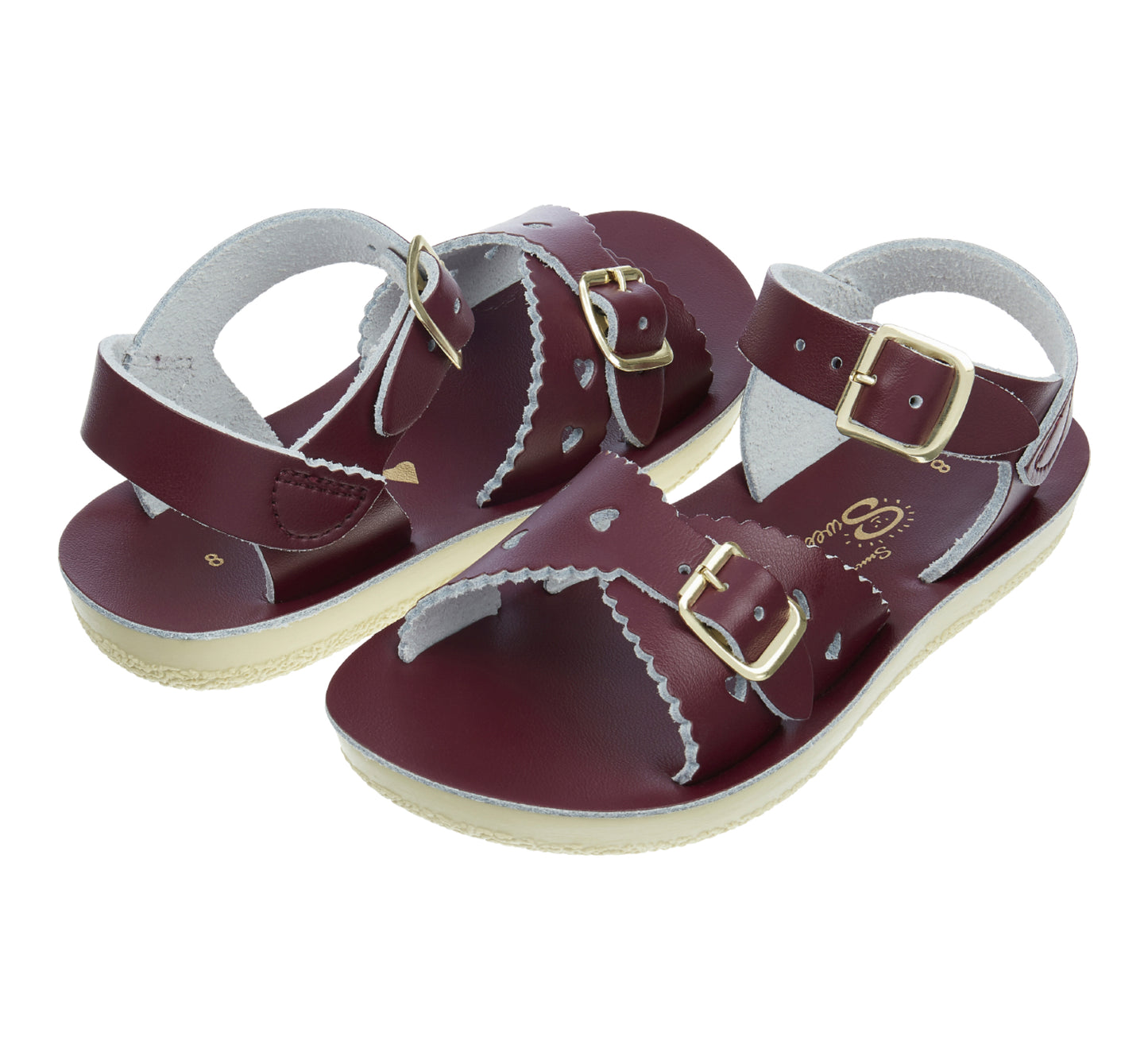 Salt-Water Sandals Sweetheart Claret
