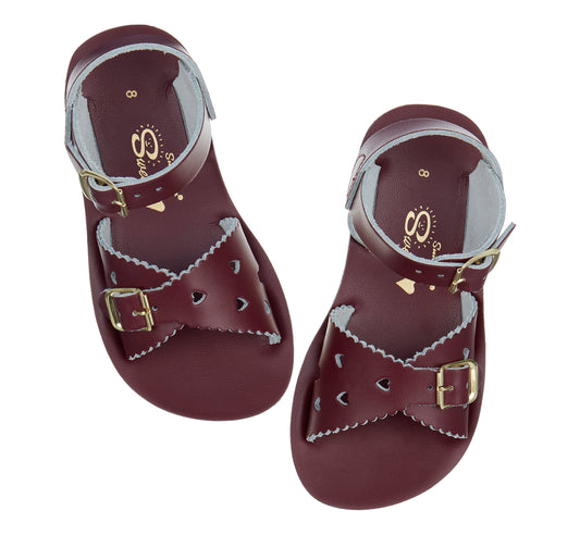 Salt-Water Sandals Sweetheart Claret