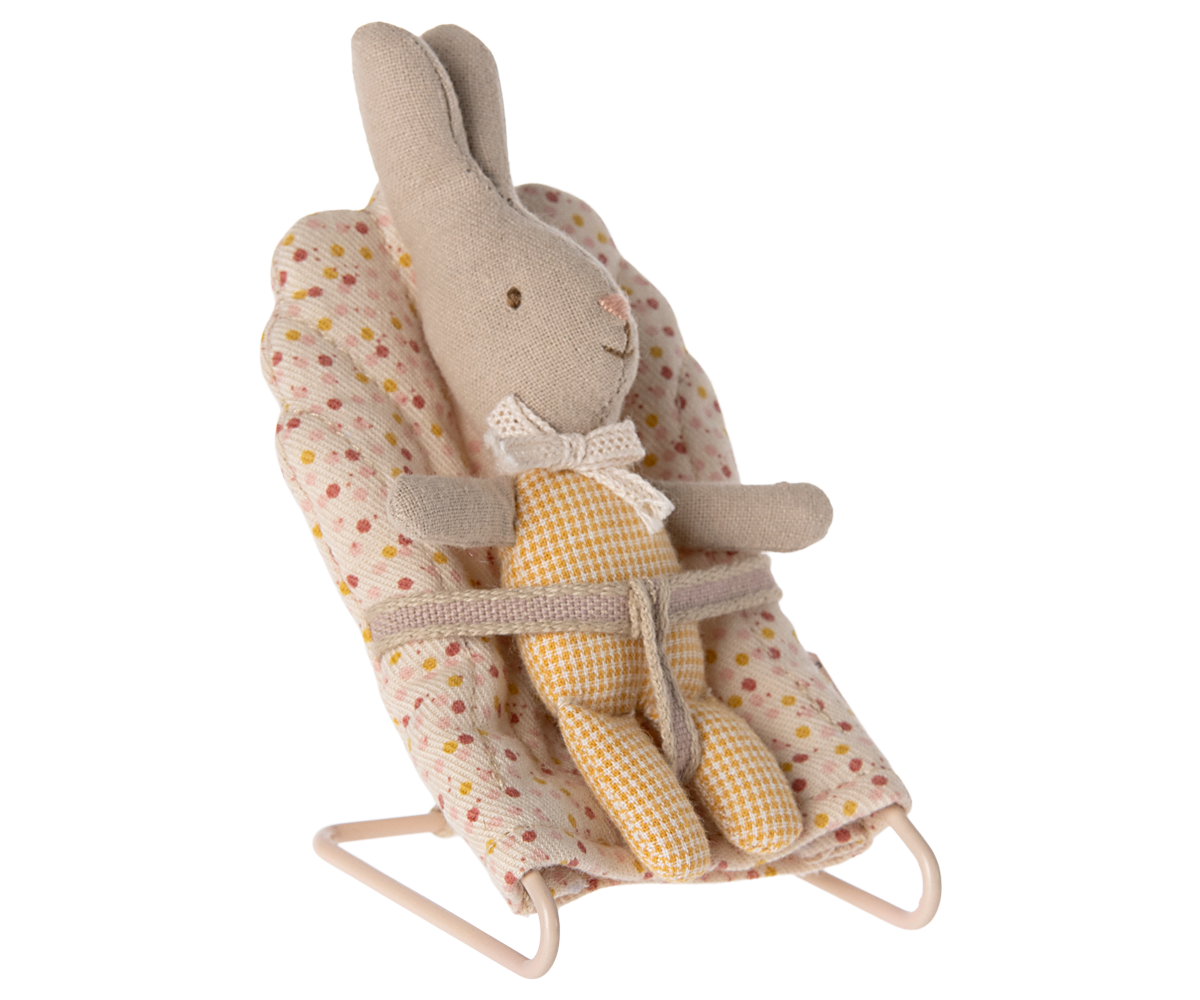 Maileg Hase, My - Yellow Check