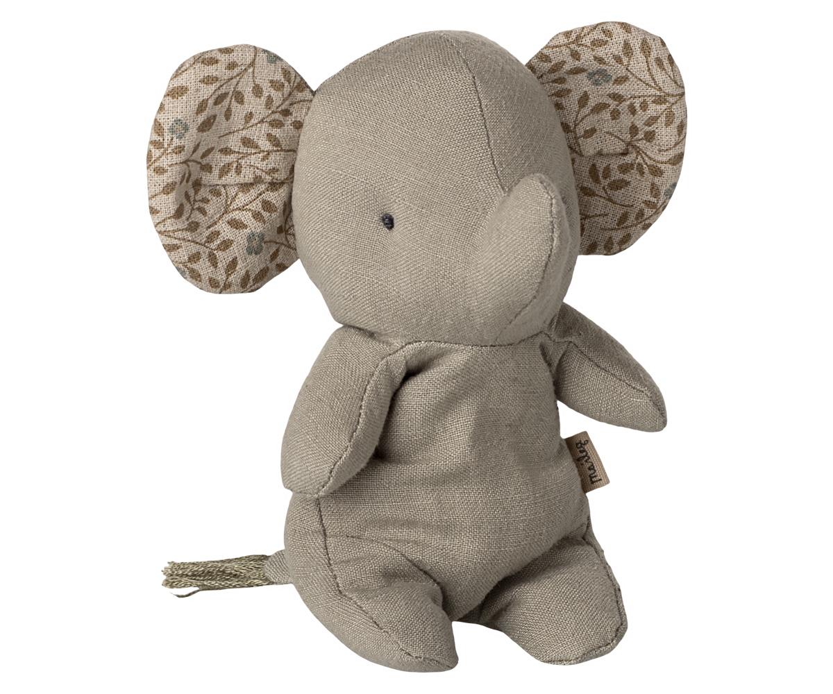 Maileg Safari Friends Elefant Mini - Iron Grey