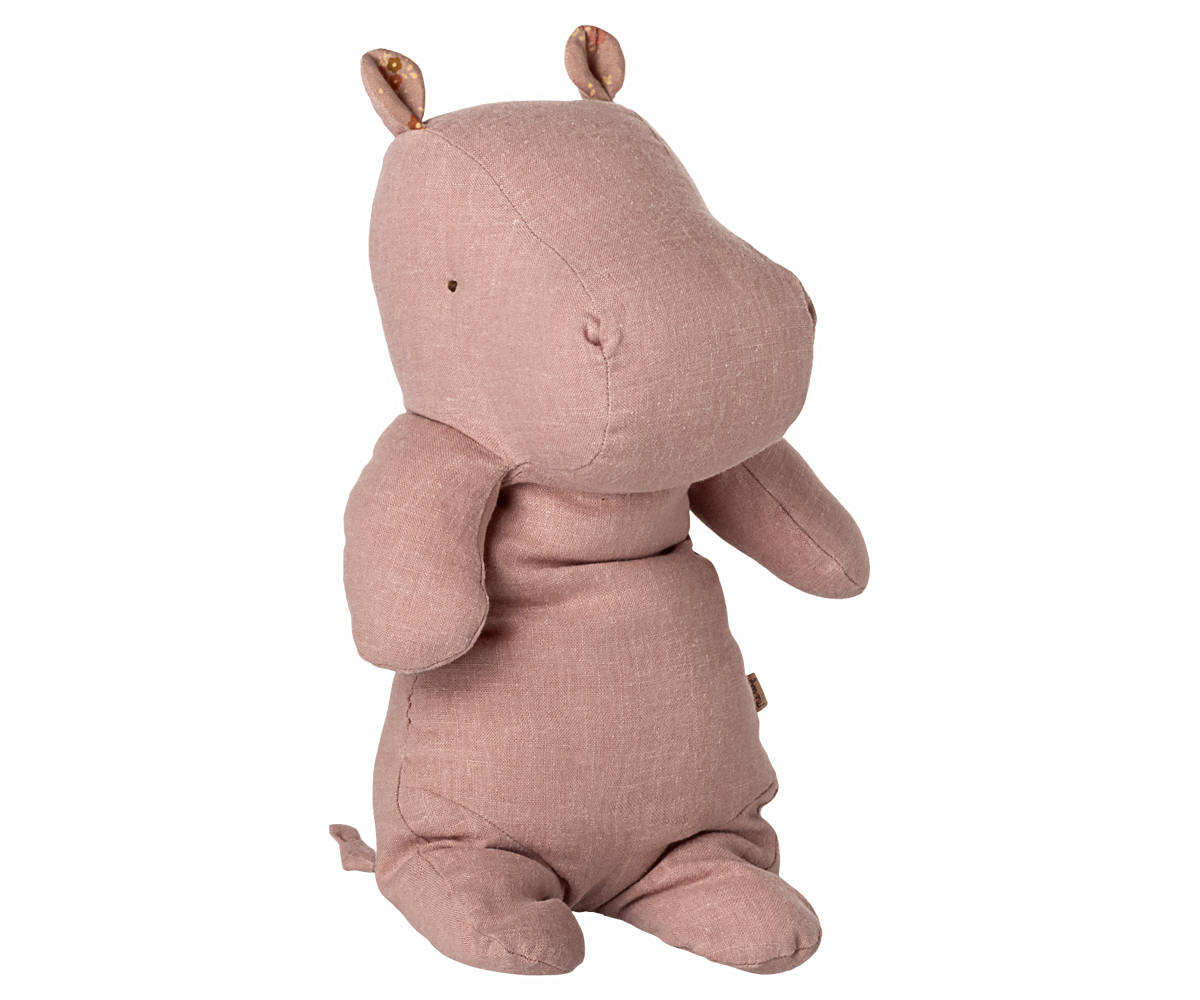 Maileg Safari Friends Hippo Medium - Rose