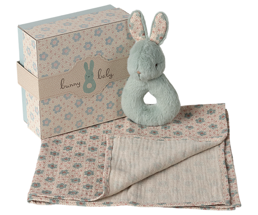 Maileg Kaninchen Rassel-Set - Mint