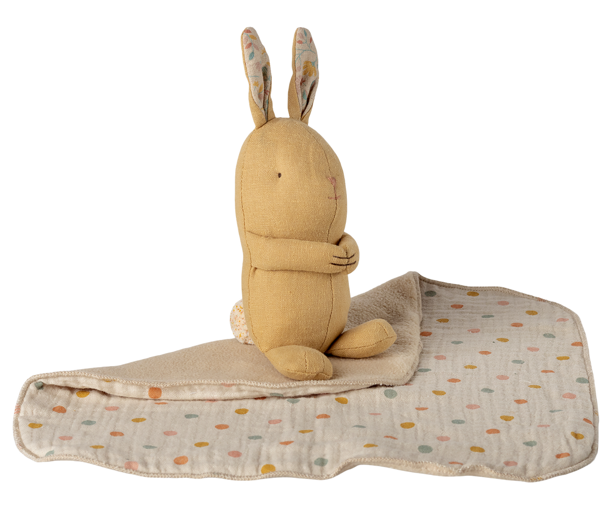 Maileg Lullaby Friends Bunny Mini - Cream Yellow