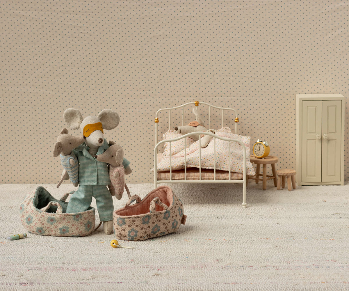 Maileg Babymaus in Tragetasche - Blue