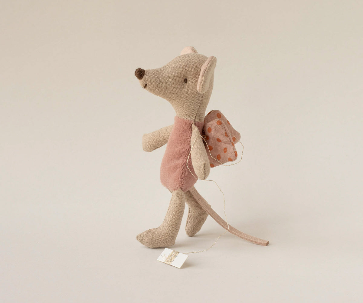 Maileg kleine Fee Maus - Little Rose