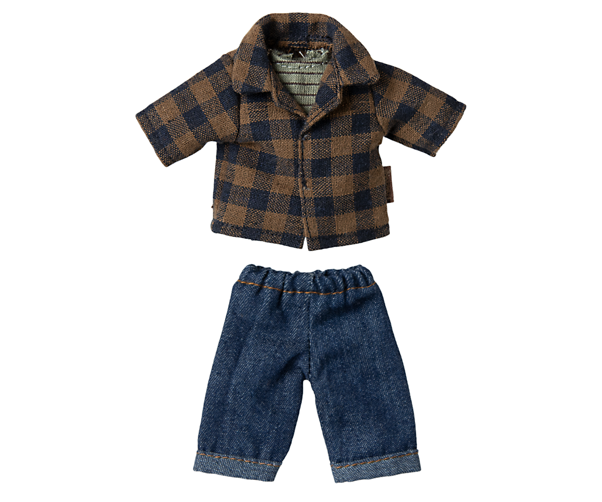 Maileg Papa Maus - Light Brown