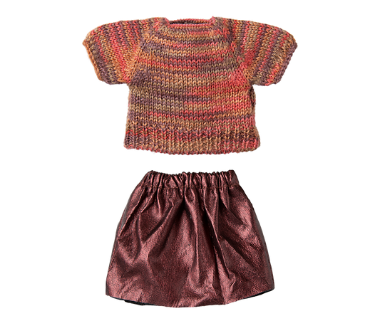 Maileg Rock und Strickbluse Mama Maus