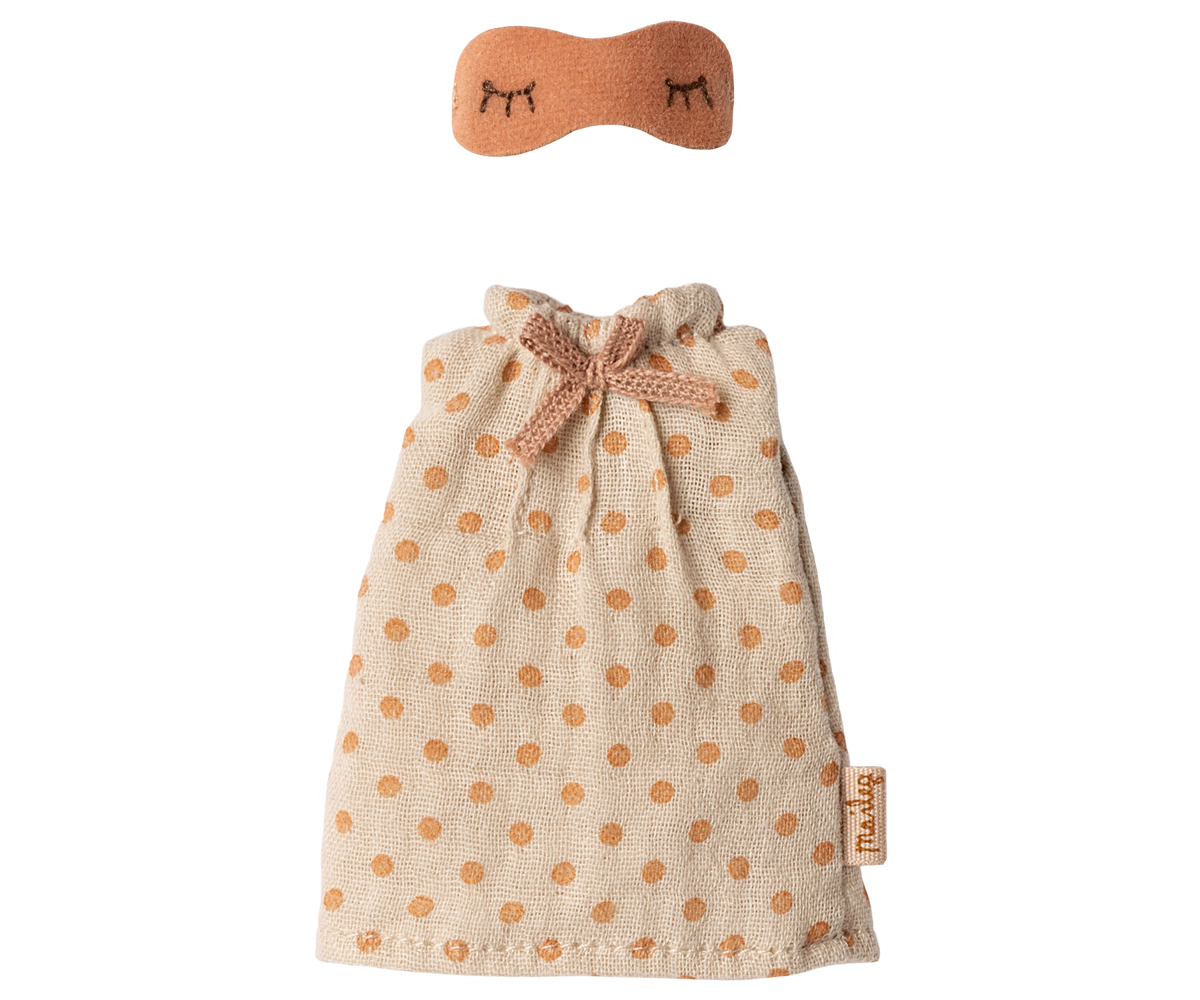 Maileg Nachthemd Mama Maus - Light Grey