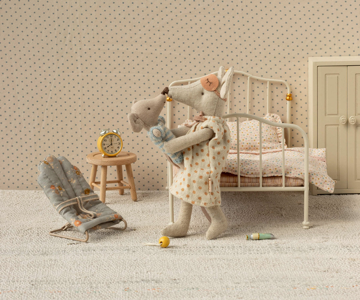 Maileg Nachthemd Mama Maus - Light Grey
