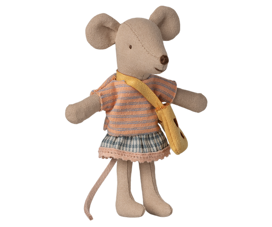 Maileg Little Sister Maus mit Tasche