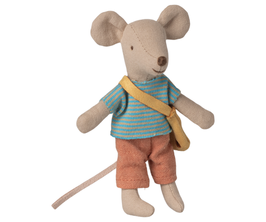 Maileg Little Brother Maus mit Tasche (Kopie)