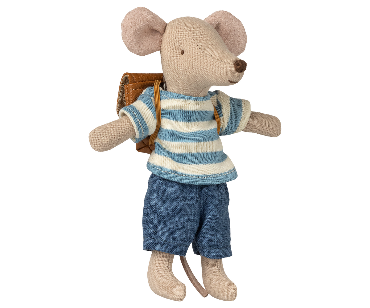 Maileg Dreirad-Maus Big Brother - Brown