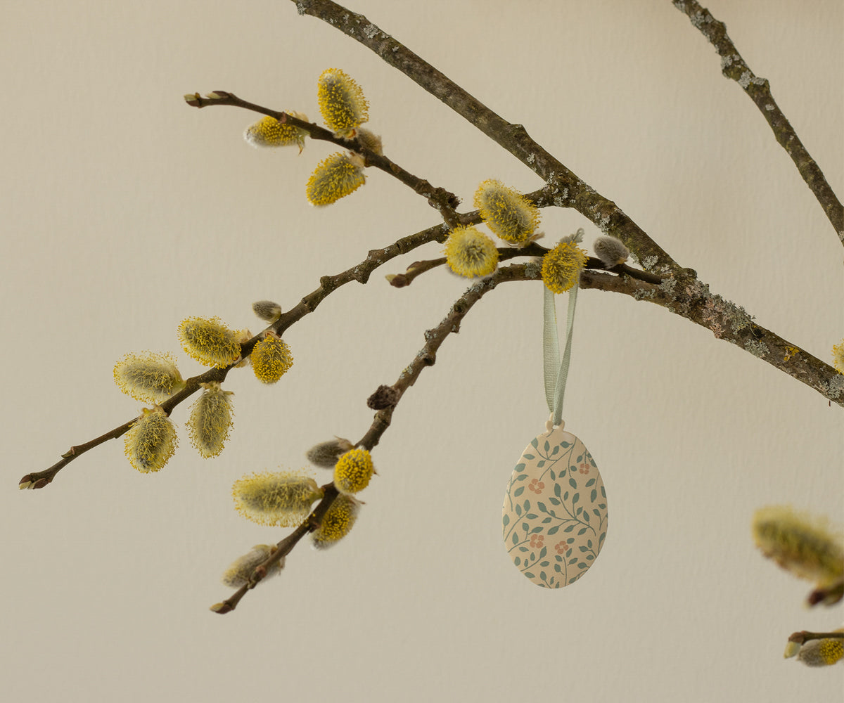 Maileg Metallornament Osterei - Olive