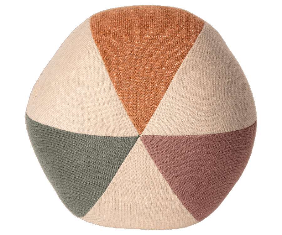 Maileg Ball Dusty Grün Coral Glitzer